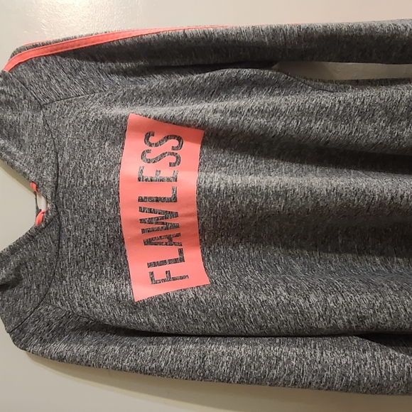 Free Kisses Pink and Gray Sweater with Soft Comfort - Picture 5 of 5